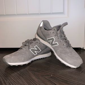 Women’s Gray New Balance 696 Sneakers